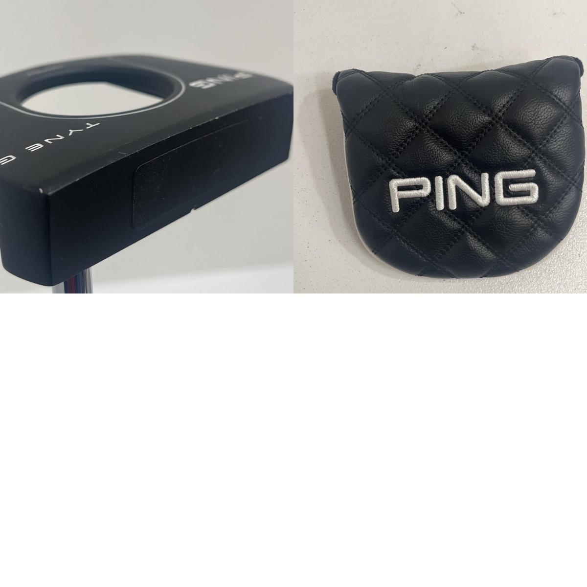 【ゴルフ用品】 PING | ピン PING パター TYNE G (2023) ﾍｯﾄﾞｶﾊﾞｰ有(ｲﾀﾐ有) 約33ｲﾝﾁ【加古川店】