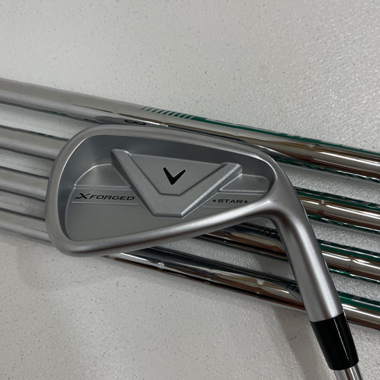【ゴルフ用品】 Callaway | キャロウェイ CALLAWAY アイアンセット X FORGED STAR (2026) ｱｲｱﾝ5本 フレックス:R 6-9.P【加古川店】