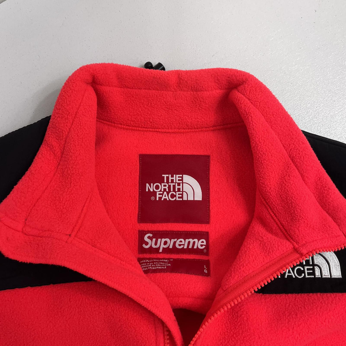 【中古】Supreme | シュプリーム ×THE NORTH FACE RTG Fleece Jacket フリース カラー:レッド ｻｲｽﾞ:L 年式:20SS ref:NA71904I 【加古川店】
