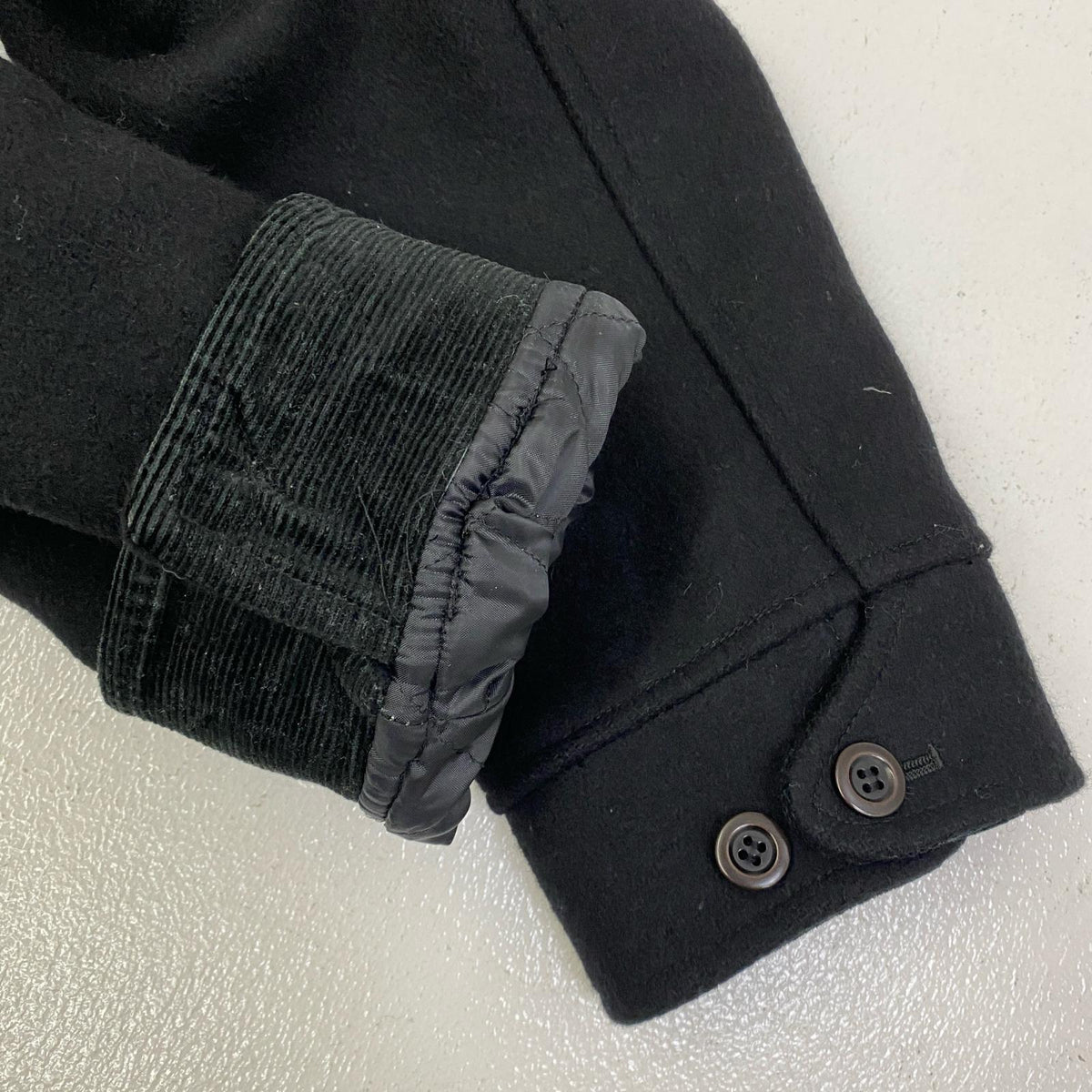 STORM BECKER | ストームベッカー FRANK MOTOR CO. SHORT CAR COAT その他アウター BZ-071S ブラック サイズ：L【加古川店】
