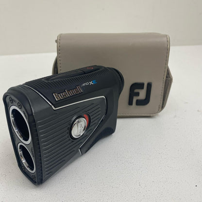 【ゴルフ用品】 Bushnell | ブッシュネル Bushnell ゴルフナビ PRO XE 距離計 ﾚﾝｽﾞ斑点異常有、FOOT JOYケースおまけ【加古川店】