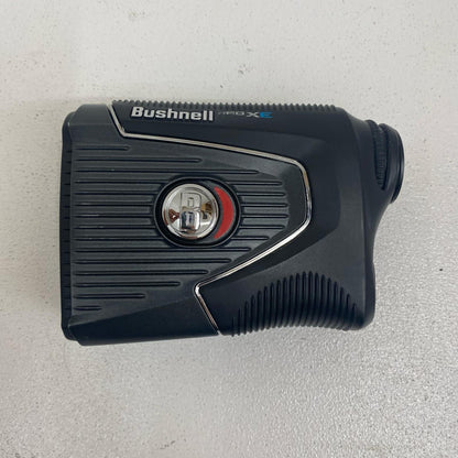 【ゴルフ用品】 Bushnell | ブッシュネル Bushnell ゴルフナビ PRO XE 距離計 ﾚﾝｽﾞ斑点異常有、FOOT JOYケースおまけ【加古川店】