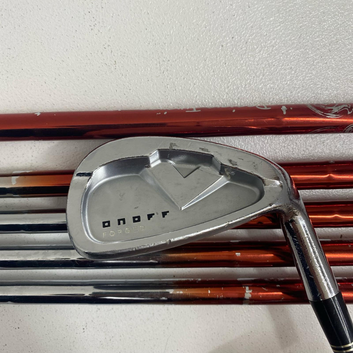 【ゴルフ用品】 ONOFF | オノフ ONOFF アイアンセット FOGED (2011) 6本ｾｯﾄ シャフト:DESIGN TUNING フレックス:S 5-9.P【加古川店】