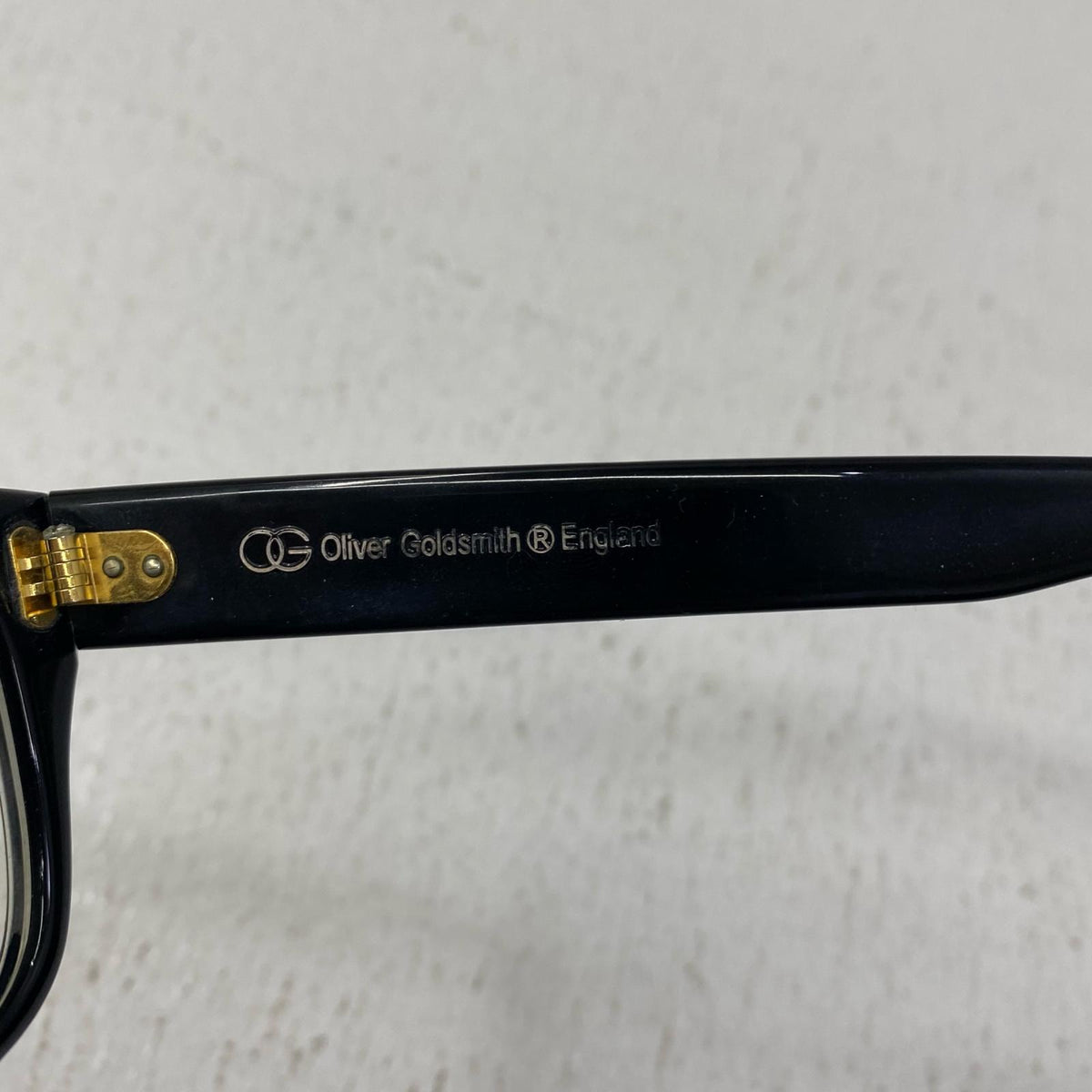 OLIVER GOLDSMITH | オリバーゴールドスミス 52⬜︎20 メガネ CONSUL-s ブラック【加古川店】
