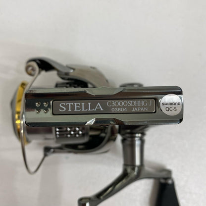 【フィッシング/釣り/釣具/リール】 【スピニングリール】SHIMANO | シマノ 18ステラ C3000SDHHG【加古川店】