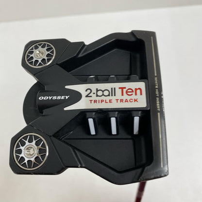 【ゴルフ用品】 ODYSSEY | オデッセイ ODYSSEY パター 2-Ball TRIPLE TRACK TEN(2022) ﾍｯﾄﾞｶﾊﾞｰ付属 約31ｲﾝﾁ【加古川店】