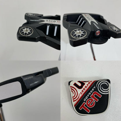 【ゴルフ用品】 ODYSSEY | オデッセイ ODYSSEY パター 2-Ball TRIPLE TRACK TEN(2022) ﾍｯﾄﾞｶﾊﾞｰ付属 約31ｲﾝﾁ【加古川店】