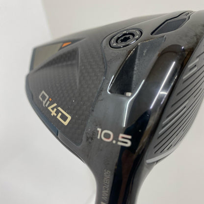 【ゴルフ用品】 Taylor | テイラー Taylor ドライバー Qi4D(2026) 1W 10.5° シャフト:TOUR AD CQ-6 フレックス:S 約44ｲﾝﾁ【加古川店】