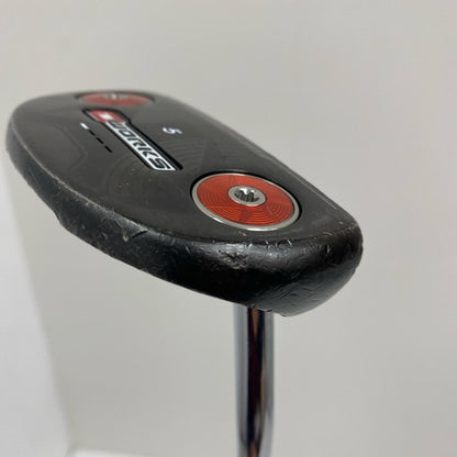 【ゴルフ用品】 ODYSSEY | オデッセイ ODYSSEY パター O-WORKS(2018) シャフト:G3764 ﾍｯﾄﾞｶﾊﾞｰ付属(ﾀﾞﾒｰｼﾞあり) 約31ｲﾝﾁ【加古川店】