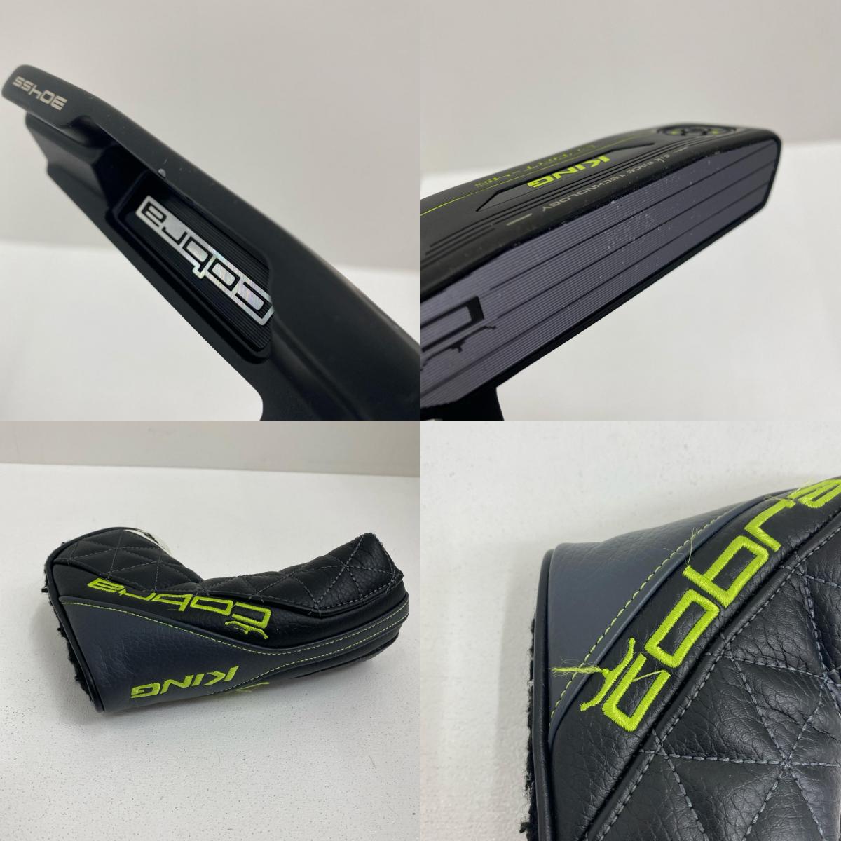 【ゴルフ用品】 COBRA | コブラ COBRA パター KING SPORT-45(2021) ﾍｯﾄﾞｶﾊﾞｰ付属 約33ｲﾝﾁ【加古川店】