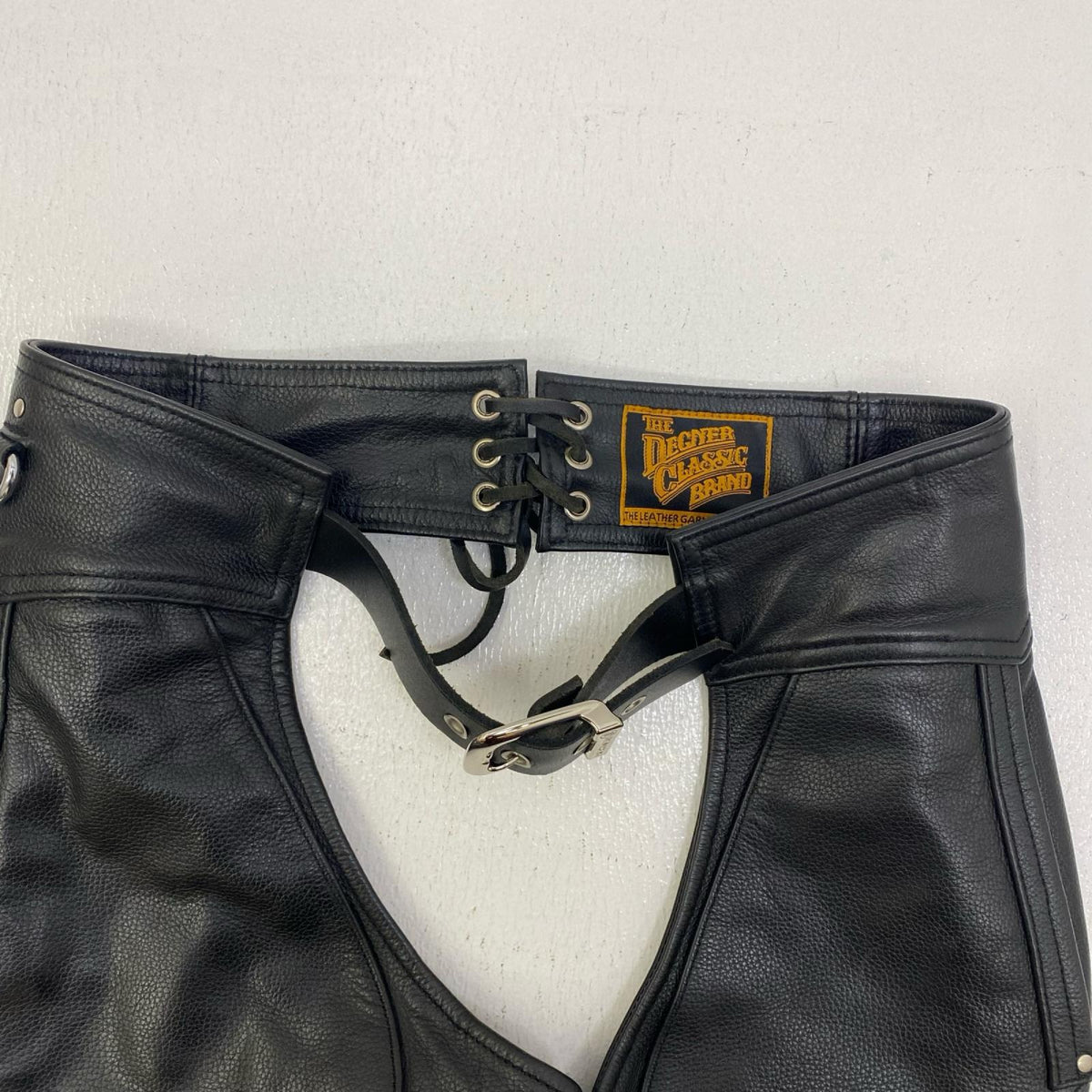 DEGNER ﾚｻﾞｰﾁｬｯﾌﾟｽ デグナー 裾破れ有【加古川店】