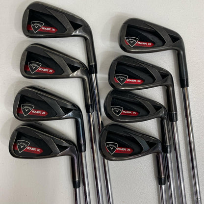【ゴルフ用品】 Callaway | キャロウェイ CALLAWAY アイアンセット RAZR X BLACK(2012) 8本ｾｯﾄ シャフト:NS.PRO950GH 5~9.P.S.A【加古川店】
