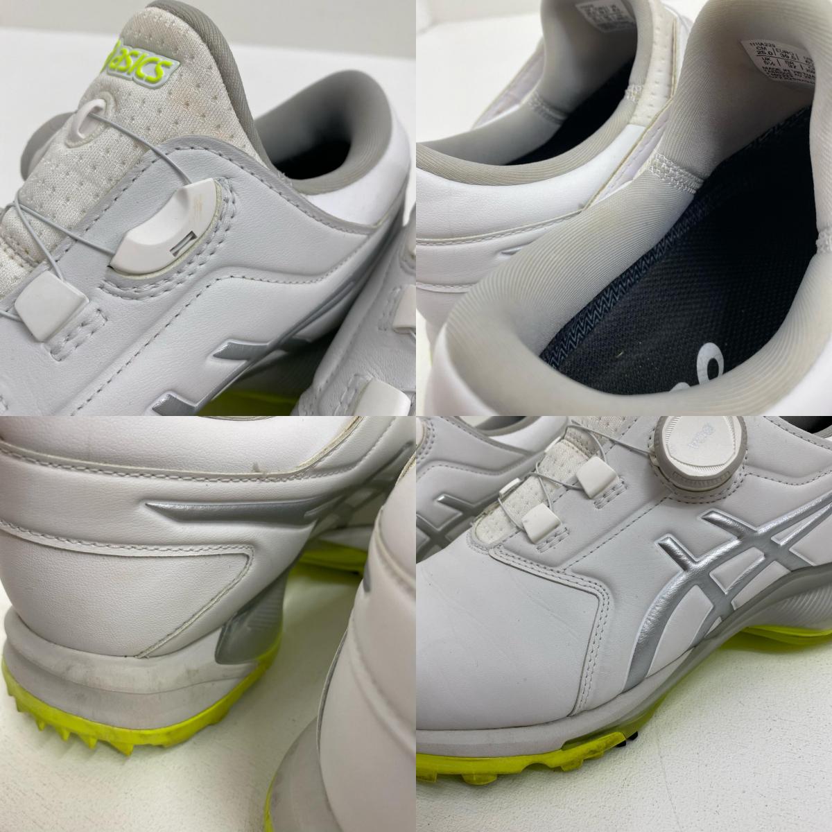 ゴルフシューズ asics ｹﾞﾙｴｰｽ ﾌﾟﾛ ｴﾑ BOA size:25.0 アシックス【加古川店】