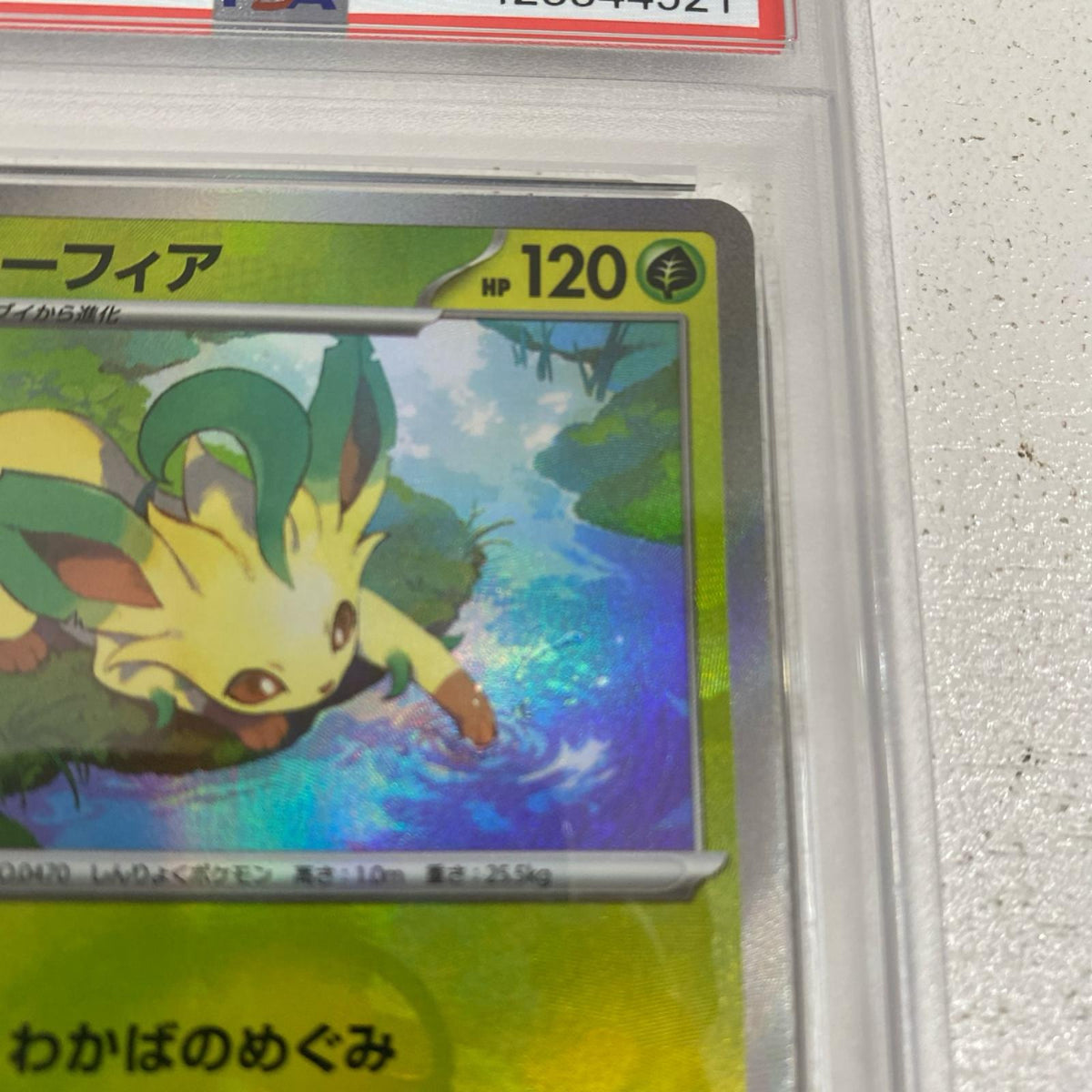 PSA10 リーフィア マスターボールミラー 002/18 serial:123344521【加古川店】