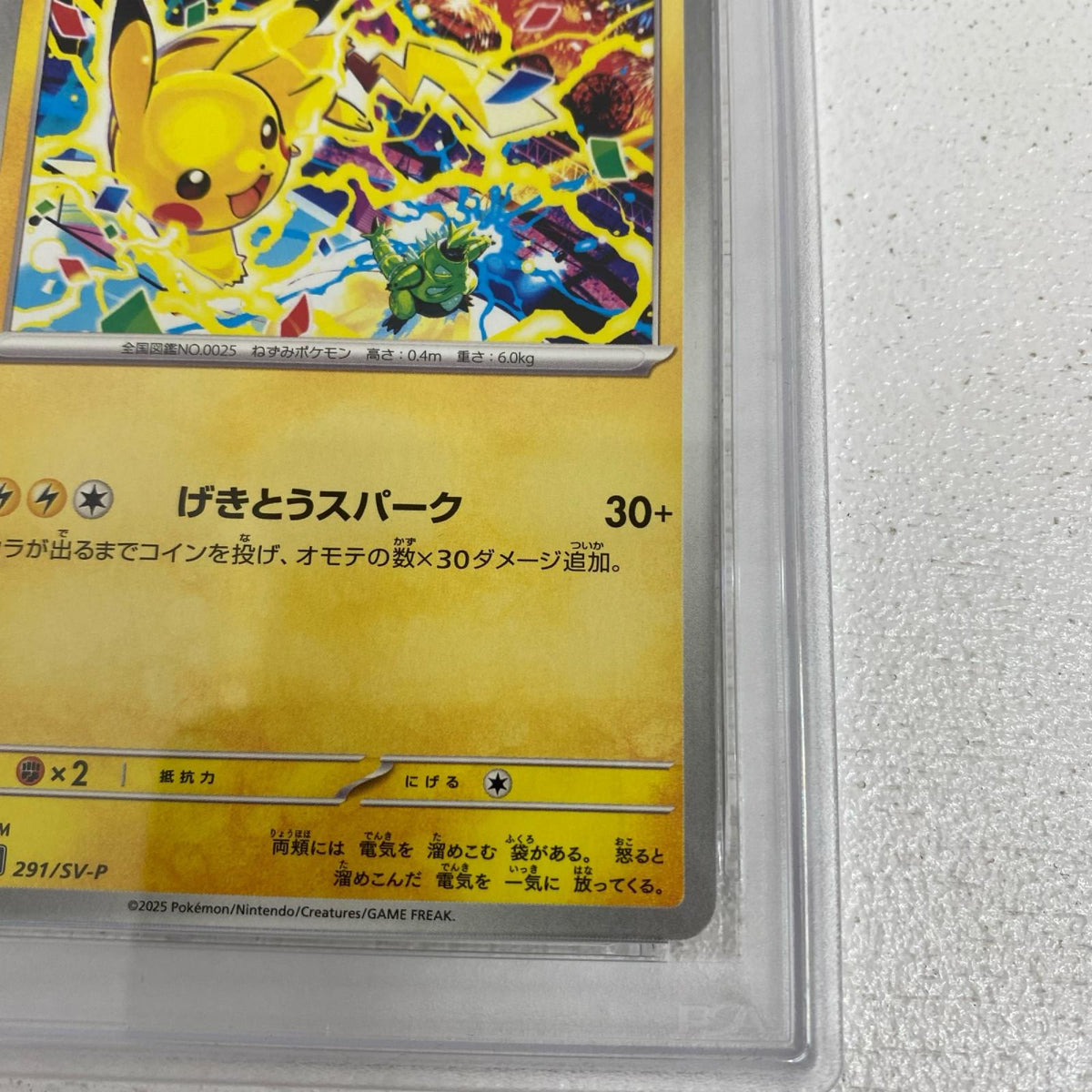 PSA10 ピカチュウ プロモ 291/SV-P serial:137605641【加古川店】