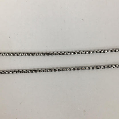 DIESEL | ディーゼル double ring necklace ネックレス シルバー【加古川店】
