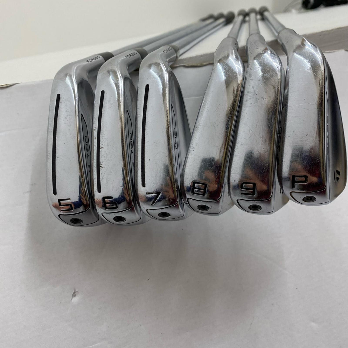 【ゴルフ用品】 TaylorMade | テーラーメイド TaylorMade アイアンセット P790(2017)アイアン6本セット シャフト:Dynamic gold S200 フレックス:S 5~9.P【加古川店】