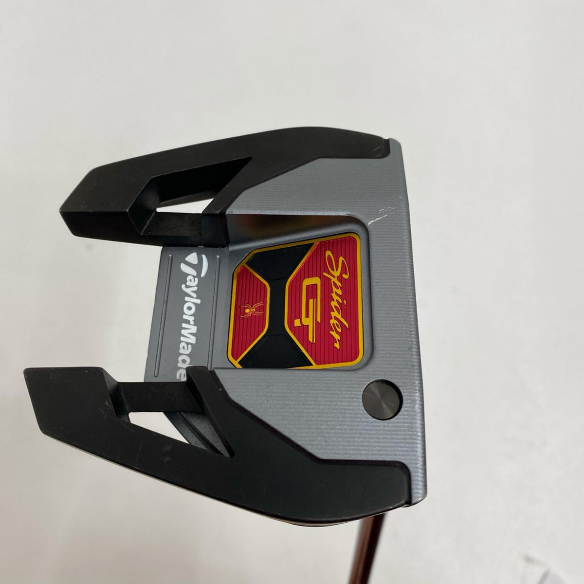 【ゴルフ用品】 TaylorMade | テーラーメイド TaylorMade パター Spider GT SILVER(2022) ｽﾓｰﾙｽﾗﾝﾄ ﾍｯﾄﾞｶﾊﾞｰ付属 約33ｲﾝﾁ【加古川店】