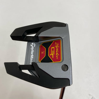 【ゴルフ用品】 TaylorMade | テーラーメイド TaylorMade パター Spider GT SILVER(2022) ｽﾓｰﾙｽﾗﾝﾄ ﾍｯﾄﾞｶﾊﾞｰ付属 約33ｲﾝﾁ【加古川店】