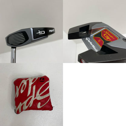 【ゴルフ用品】 TaylorMade | テーラーメイド TaylorMade パター Spider GT SILVER(2022) ｽﾓｰﾙｽﾗﾝﾄ ﾍｯﾄﾞｶﾊﾞｰ付属 約33ｲﾝﾁ【加古川店】