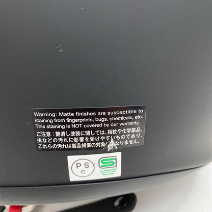SHOEI EX-ZERO ﾊﾞｲｻﾞｰ装着済み 収納袋付 size:L ショウエイ【加古川店】