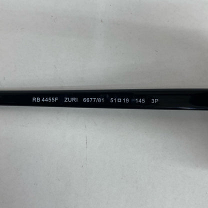 RAY BAN | レイバン ZURI 51⬜︎19 145 サングラス RB4455F ブラック【加古川店】