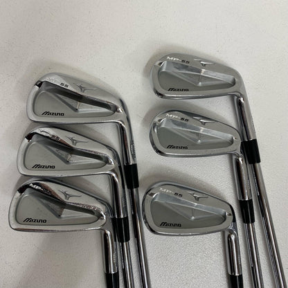 【ゴルフ用品】 Mizuno | ミズノ mizuno アイアンセット MP-55(2015) 6本ｾｯﾄ シャフト:N.S.PRO.MODUS3 フレックス:S 5-9.P【加古川店】