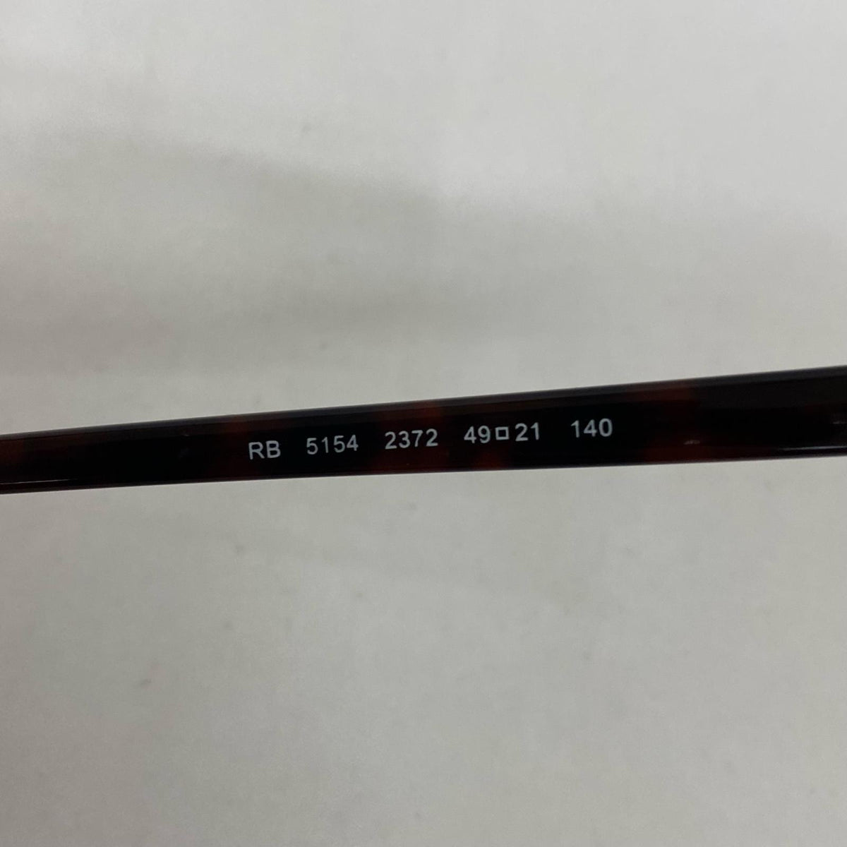 RAY BAN | レイバン 49⬜︎21 140 メガネ RB5154-2372 51 ブラウン【加古川店】