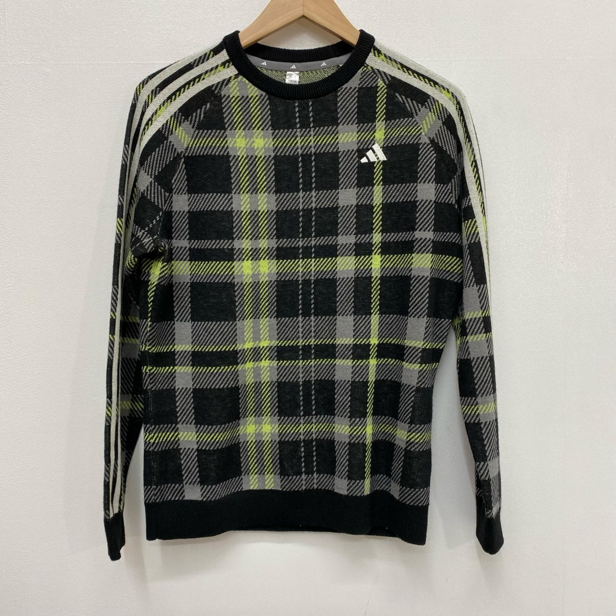 adidas | アディダス adidas ウェア(ゴルフ) ﾀｰﾀﾝﾁｪｯｸ ﾆｯﾄｾｯﾄｱｯﾌﾟ ｻｲｽﾞ;XL 着用感あり【加古川店】
