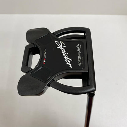 【ゴルフ用品】 TaylorMade | テーラーメイド TaylorMade パター Spider TOUR BLACK(2020) ﾍｯﾄﾞｶﾊﾞｰ付属【加古川店】
