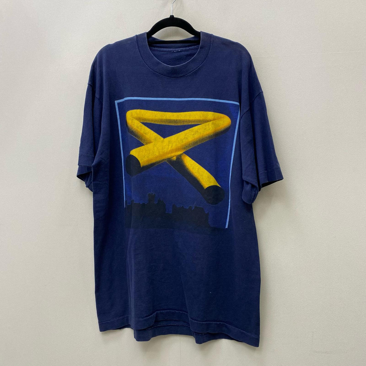 BAND TEE | バンドティー Mike Oldfield 半袖Ｔシャツ ネイビー サイズ：不明【加古川店】
