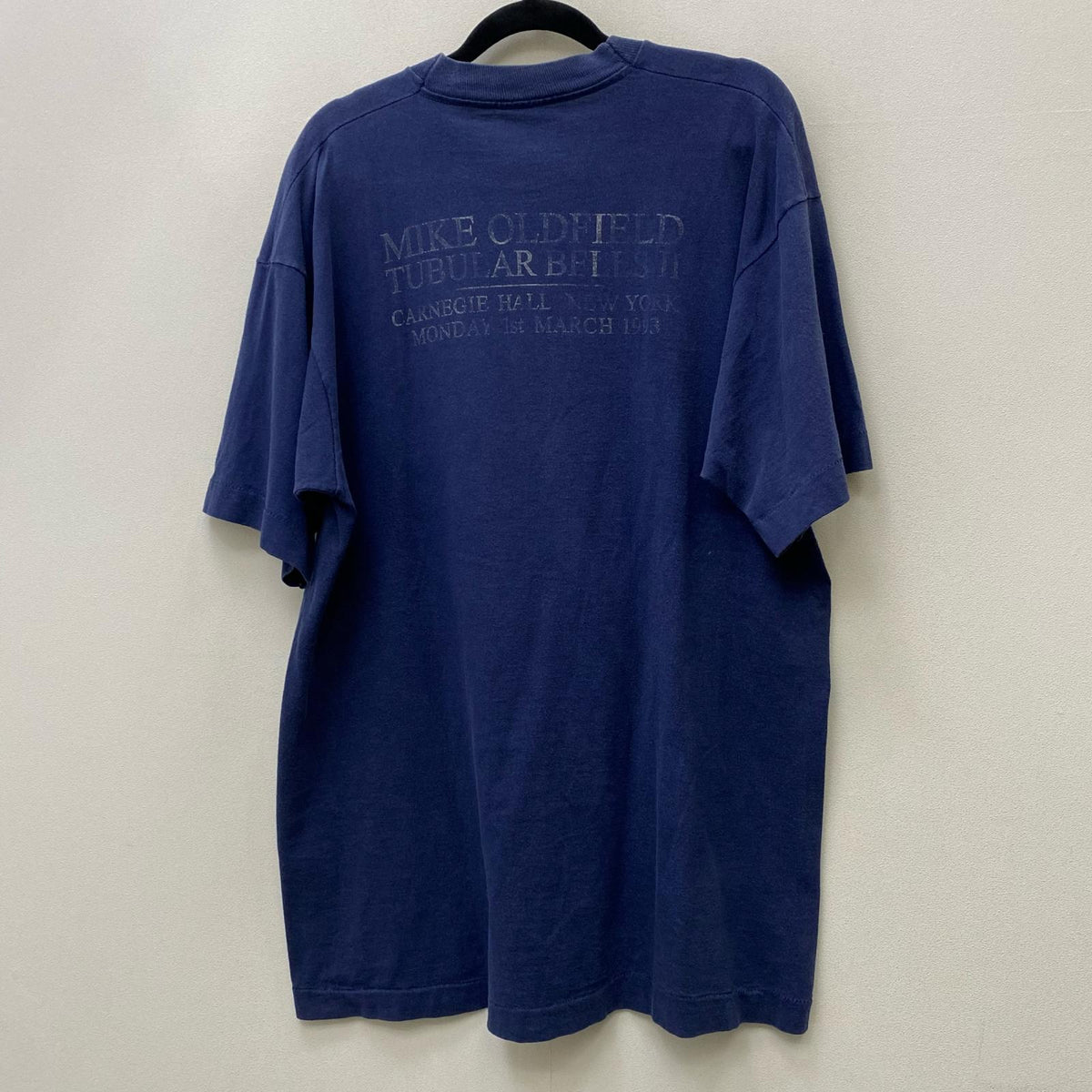 BAND TEE | バンドティー Mike Oldfield 半袖Ｔシャツ ネイビー サイズ：不明【加古川店】