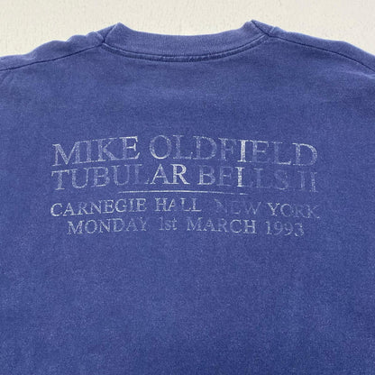 BAND TEE | バンドティー Mike Oldfield 半袖Ｔシャツ ネイビー サイズ：不明【加古川店】