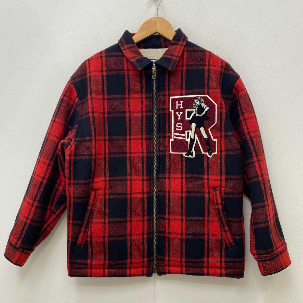 HYSTERIC GLAMOUR | ヒステリックグラマー ガール ワッペンジップアップジャ\nケット その他アウター 02233AB15 サイズ：M【加古川店】