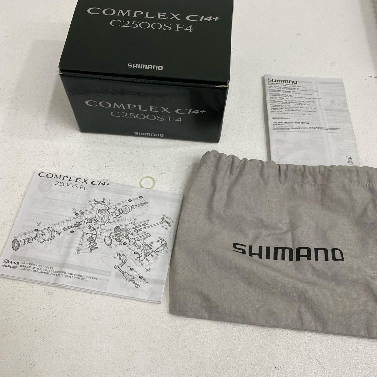 【フィッシング/釣り/釣具/リール】 【スピニングリール】SHIMANO | シマノ 17コンプレックスCI4+ カスタムスタンド C2500SF4【加古川店】