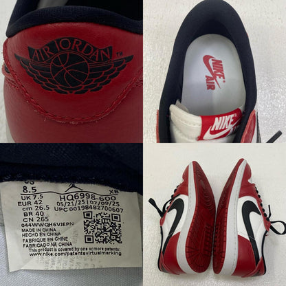 NIKE | ナイキ AJ 1 Retro Low OG スニーカー HQ6998-600 レッド 26.5cm【加古川店】