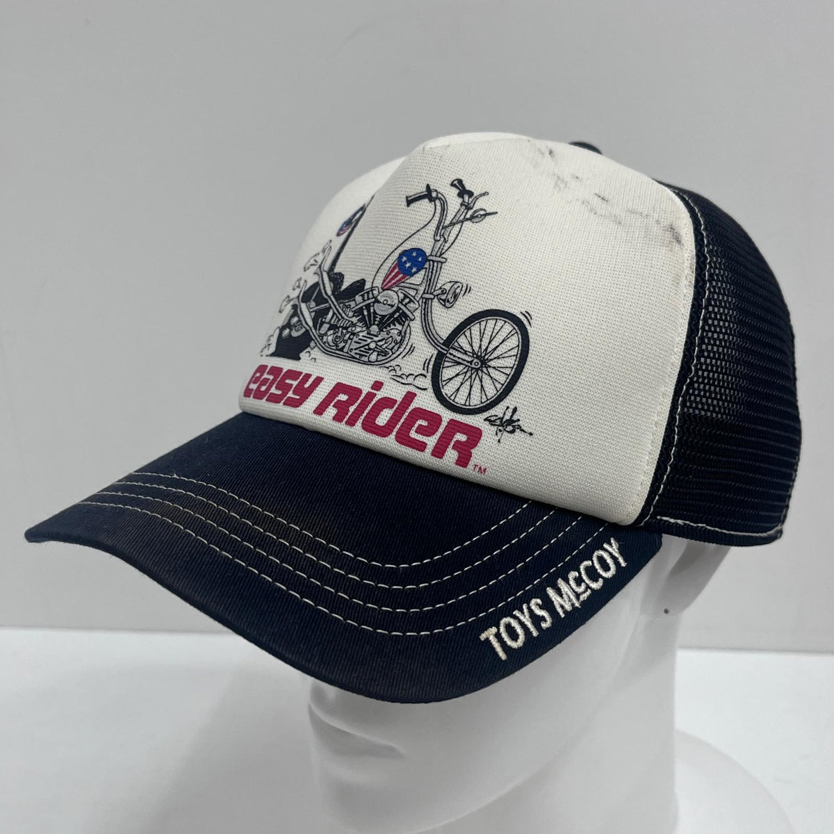 TOYS McCOY | トイズマッコイ EASY RIDER MESH CAP キャップ TMA1620 ホワイト【加古川店】