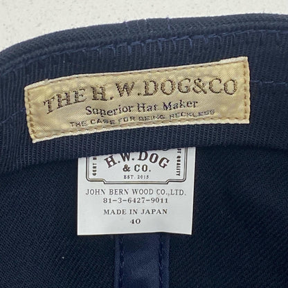The H.W.DOG&Co. | ザエイチダブリュードッグアンドコー truker cap キャップ ネイビー サイズ：40【加古川店】