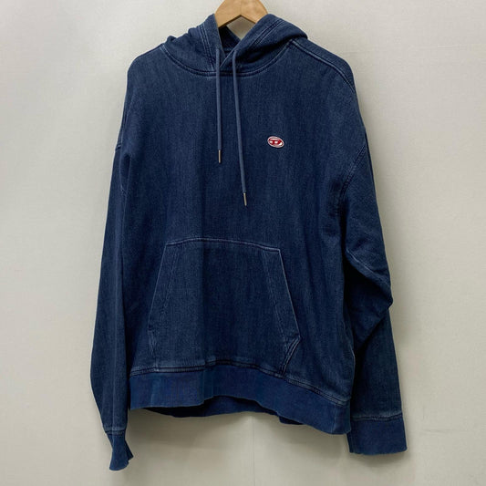 DIESEL | ディーゼル D-UM-RIB-NE パーカー A0393909C30 インディゴ サイズ：L【加古川店】