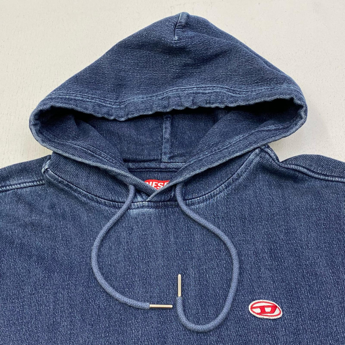 DIESEL | ディーゼル D-UM-RIB-NE パーカー A0393909C30 インディゴ サイズ：L【加古川店】