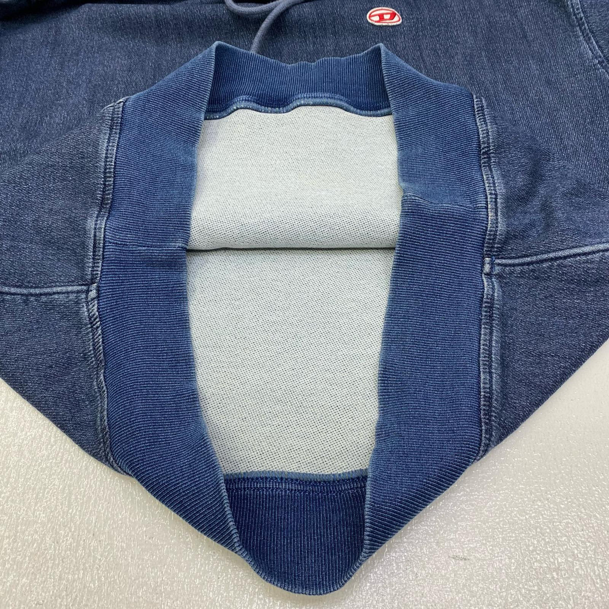 DIESEL | ディーゼル D-UM-RIB-NE パーカー A0393909C30 インディゴ サイズ：L【加古川店】