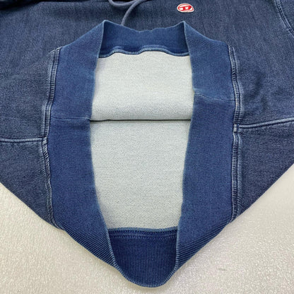 DIESEL | ディーゼル D-UM-RIB-NE パーカー A0393909C30 インディゴ サイズ：L【加古川店】