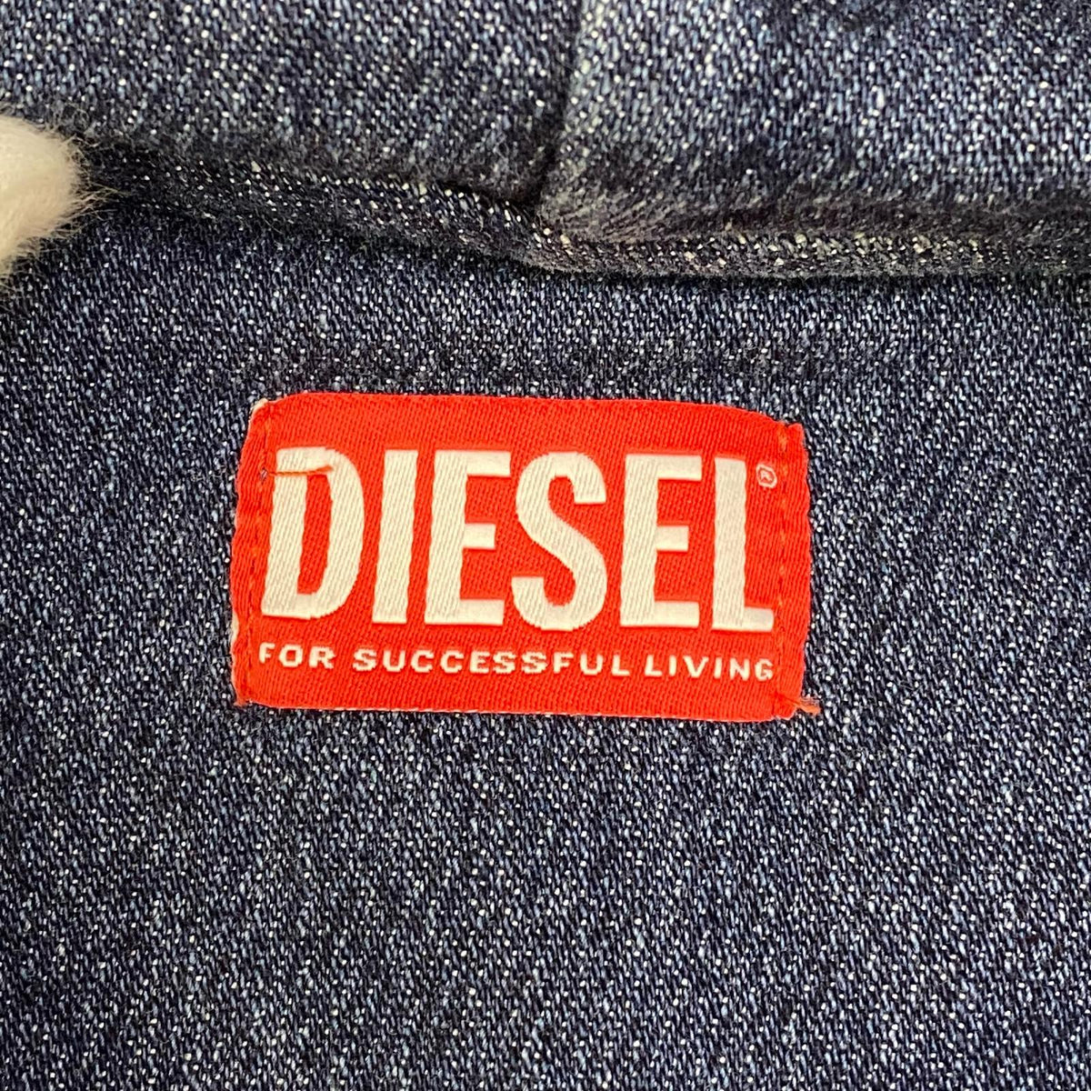 DIESEL | ディーゼル D-UM-RIB-NE パーカー A0393909C30 インディゴ サイズ：L【加古川店】