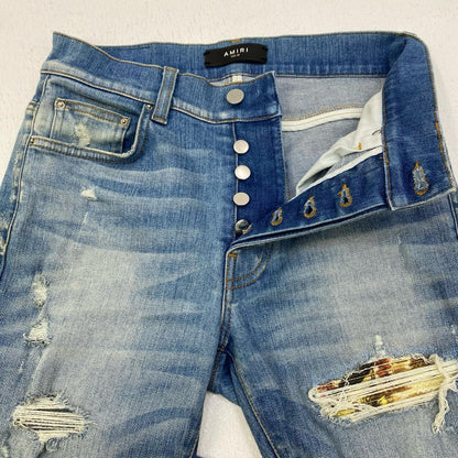 AMIRI | アミリ ンダナクラッシュリペア加工 デニムパンツ SR3SS22MDS001SAMDSI【加古川店】