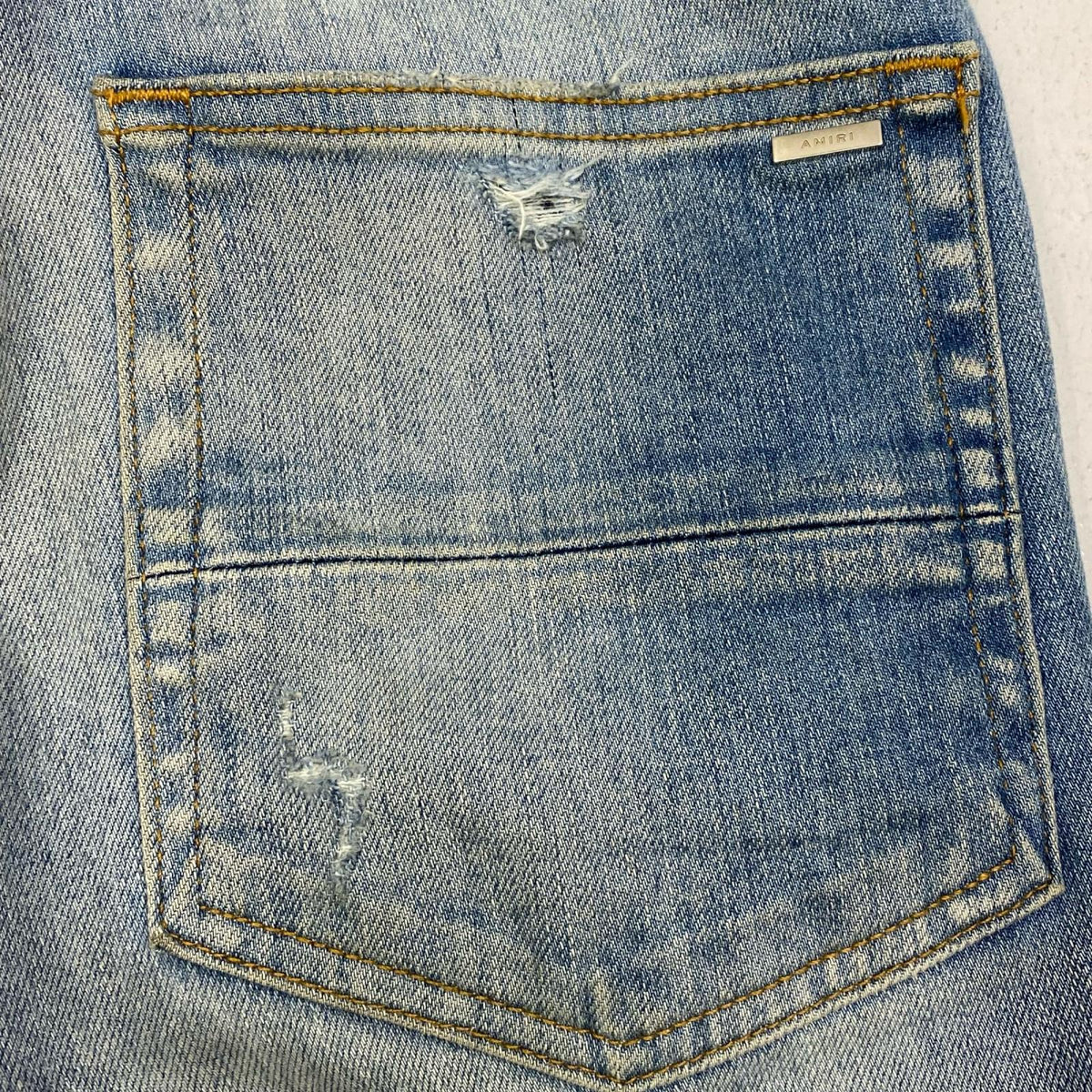 AMIRI | アミリ ンダナクラッシュリペア加工 デニムパンツ SR3SS22MDS001SAMDSI【加古川店】