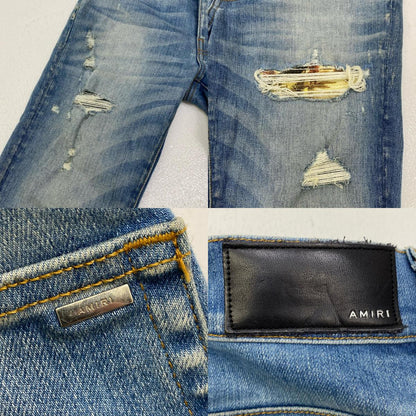 AMIRI | アミリ ンダナクラッシュリペア加工 デニムパンツ SR3SS22MDS001SAMDSI【加古川店】