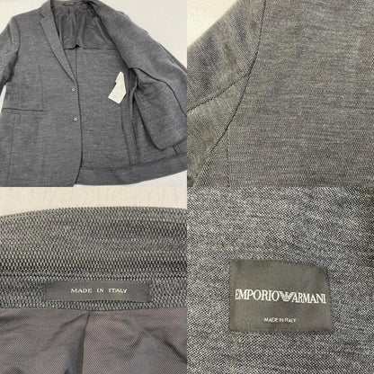 Emporio Armani | エンポリオ・アルマーニ テーラードジャケット V1G620 V1407 グレー サイズ：1【加古川店】