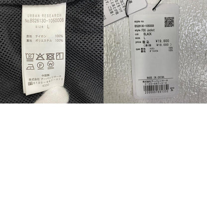 URBAN RESEARCH | アーバンリサーチ FDU jacket ナイロンジャケット BS26130-1050008 ブラック サイズ：L【加古川店】