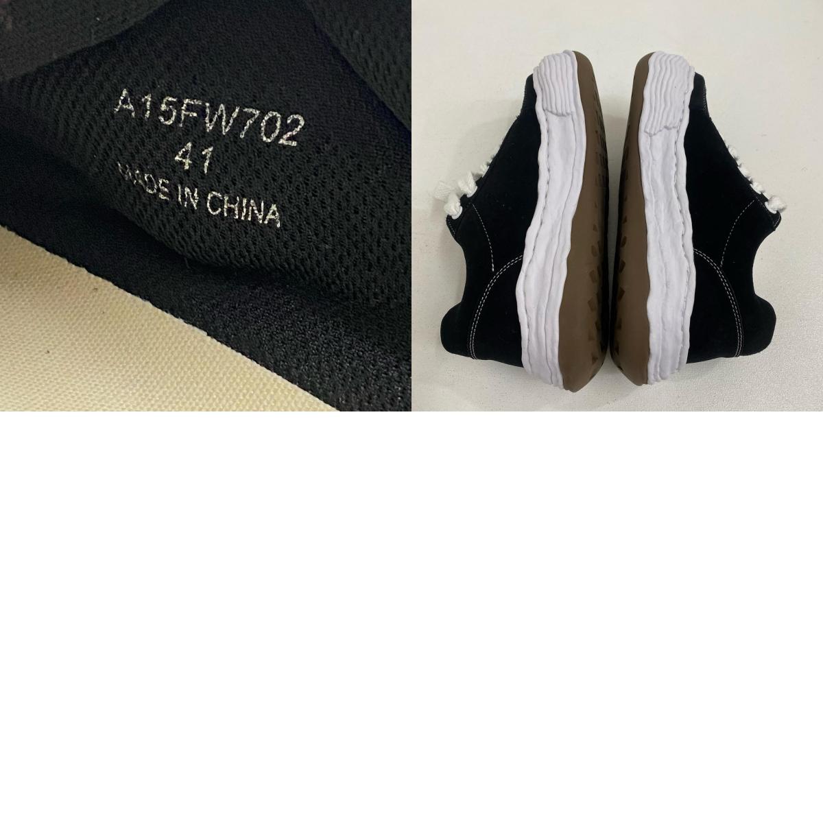 MIHARA YASUHIRO | ミハラヤスヒロ スニーカー OLIVER OG SOLE ブラック【加古川店】