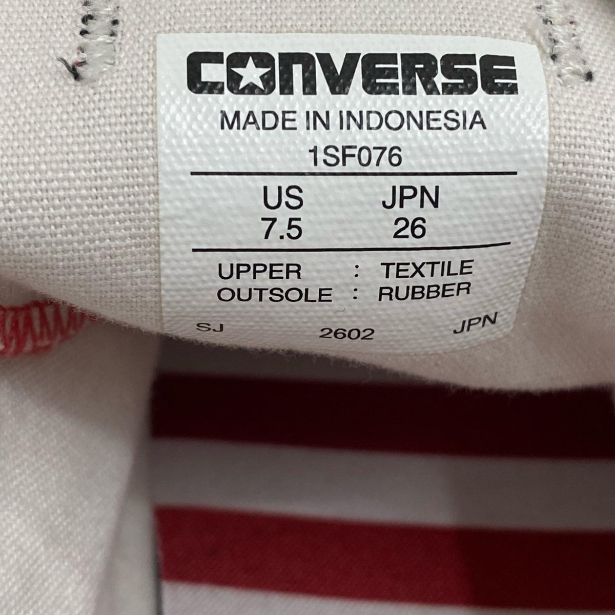 CONVERSE | コンバース agnes.b スニーカー 1SF076 レッド 26cm【加古川店】